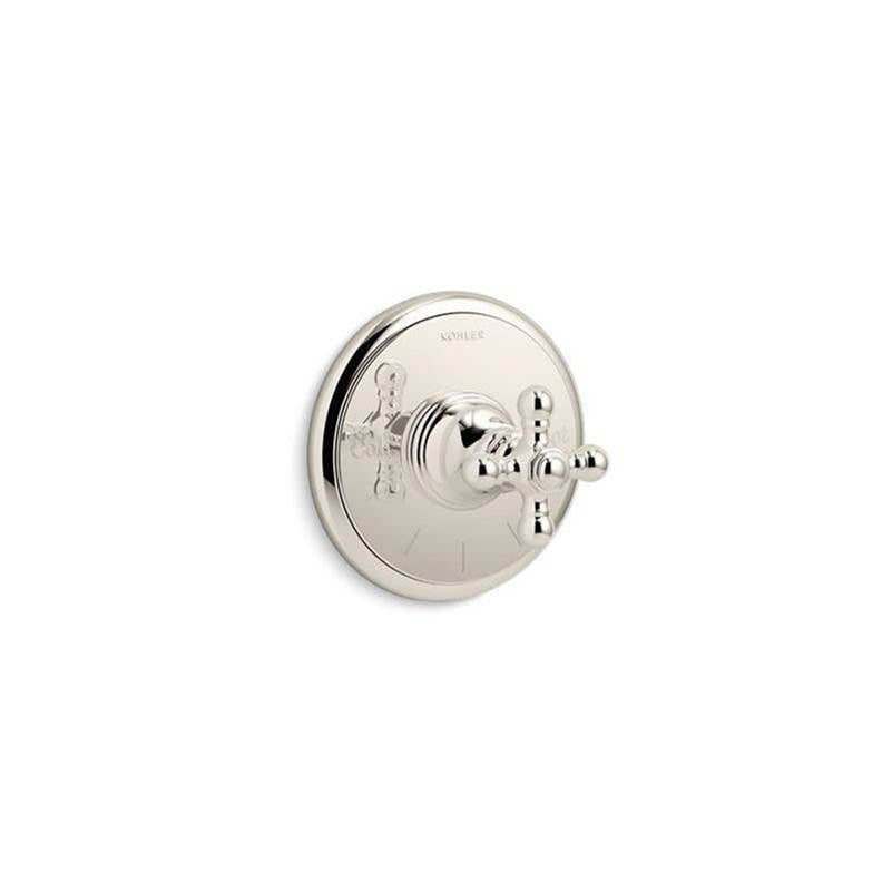 Artifacts  MasterShower  temperature control valve trim with cross handle