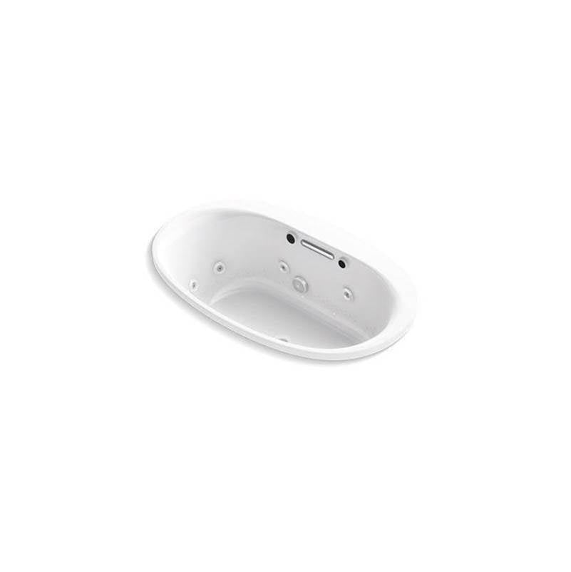 Underscore  59-3/4" x 35-3/4" drop-in Heated BubbleMassage air bath with whirlpool