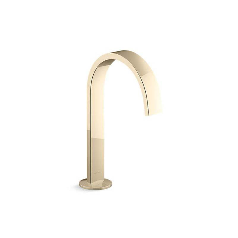 Components  Bathroom sink faucet spout with Ribbon design, 1.2 gpm