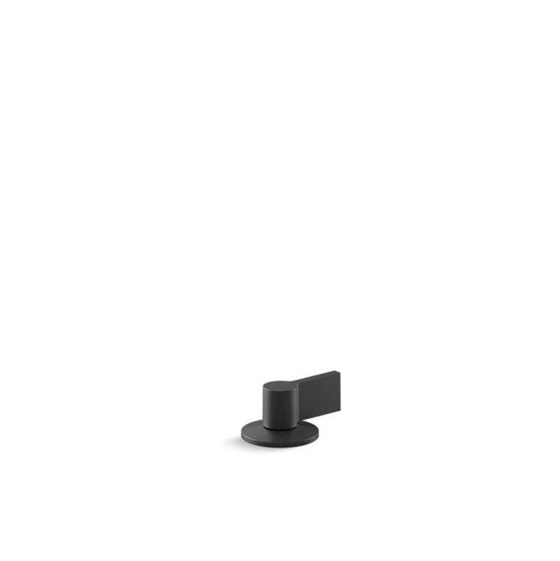 Components  Deck-mount bath faucet handles with Lever design