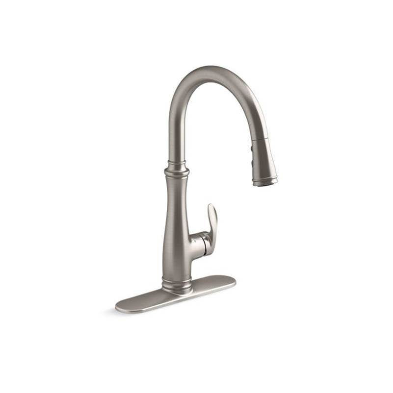 Bellera  Touchless pull-down kitchen sink faucet with three-function sprayhead