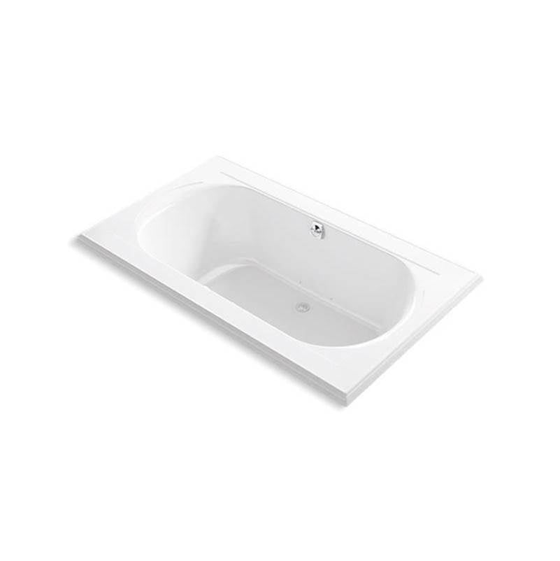 Memoirs  72" x 42" drop-in Heated BubbleMassage air bath with Bask  heated surface