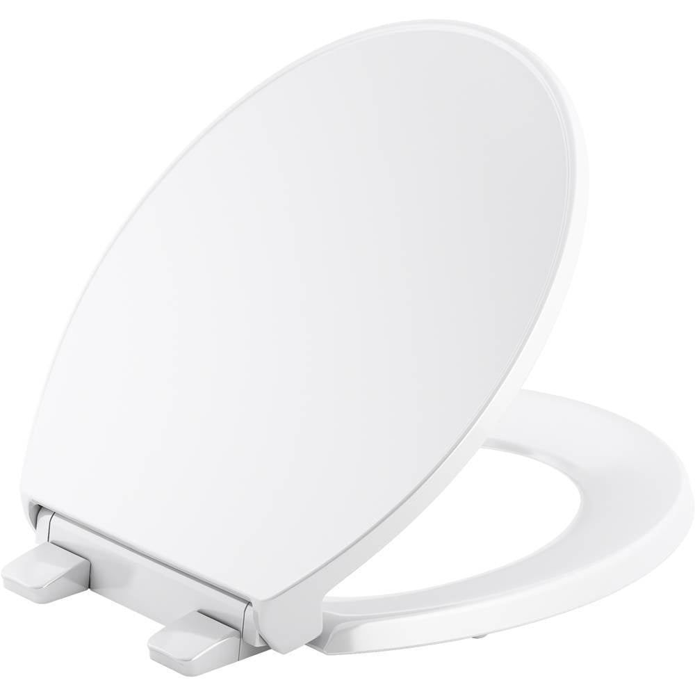 Border  ReadyLatch  Quiet-Close round-front toilet seat with antimicrobial agent