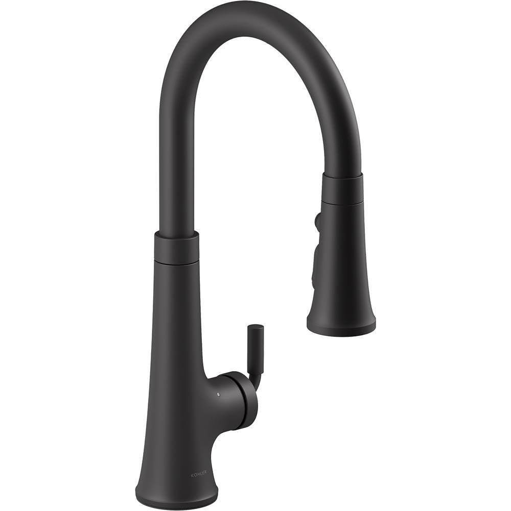 Tone  Touchless pull-down kitchen sink faucet with three-function sprayhead