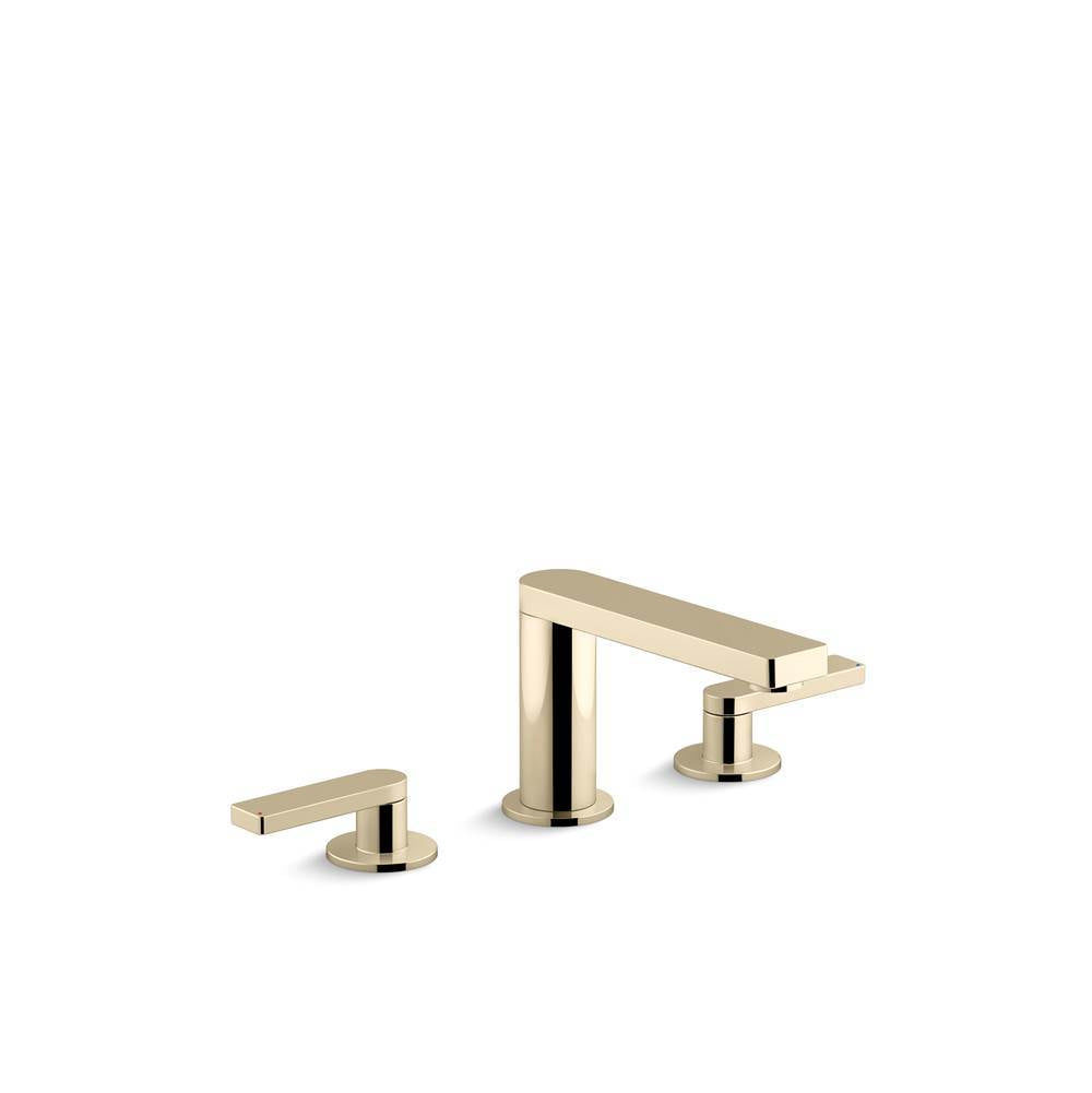 Composed  Widespread bathroom sink faucet with Lever handles, 1.2 gpm