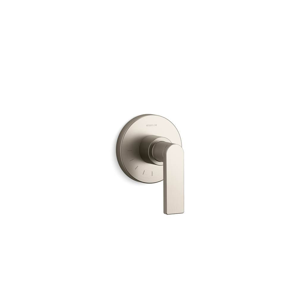Composed  MasterShower  volume control valve trim with lever handle