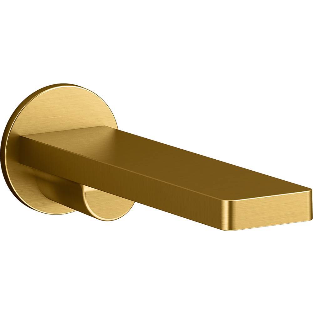 Composed  Wall-mount bath spout