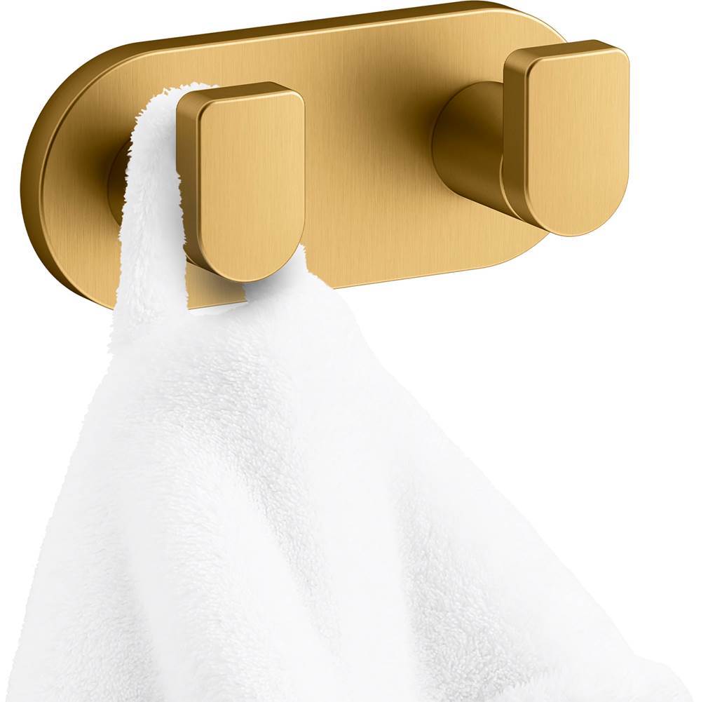 Composed  Double robe hook