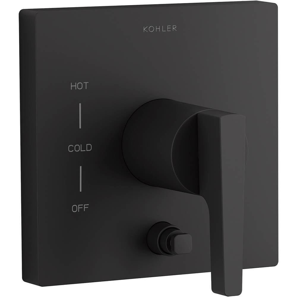 Honesty  Rite-Temp  valve trim with push-button diverter