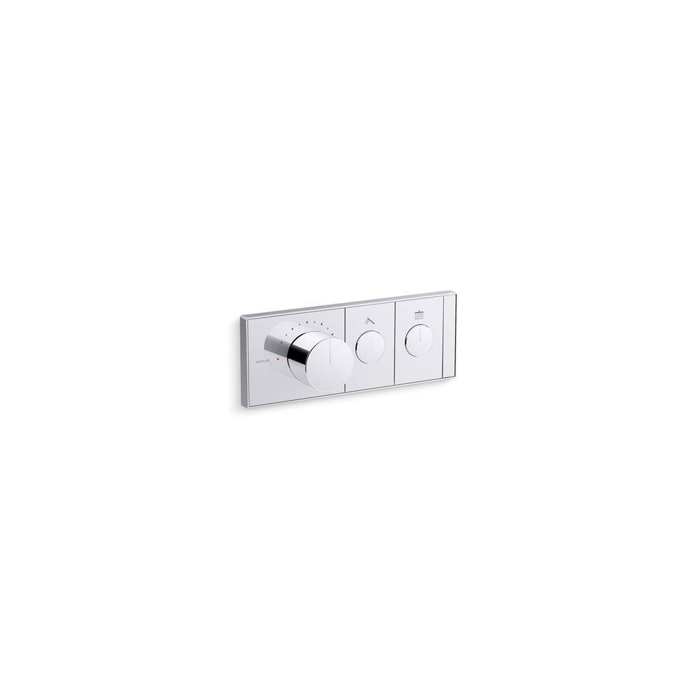 Anthem  Two-outlet recessed mechanical thermostatic valve control