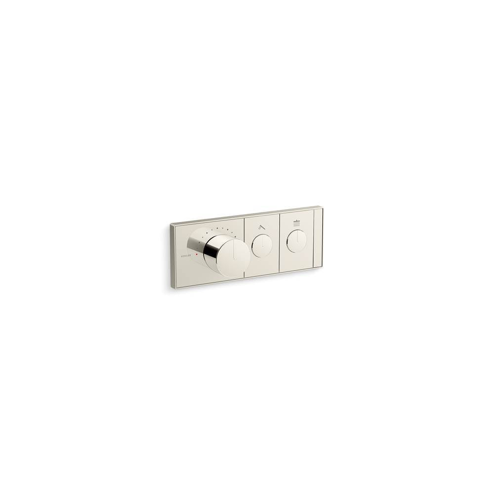 Anthem  Two-outlet recessed mechanical thermostatic valve control