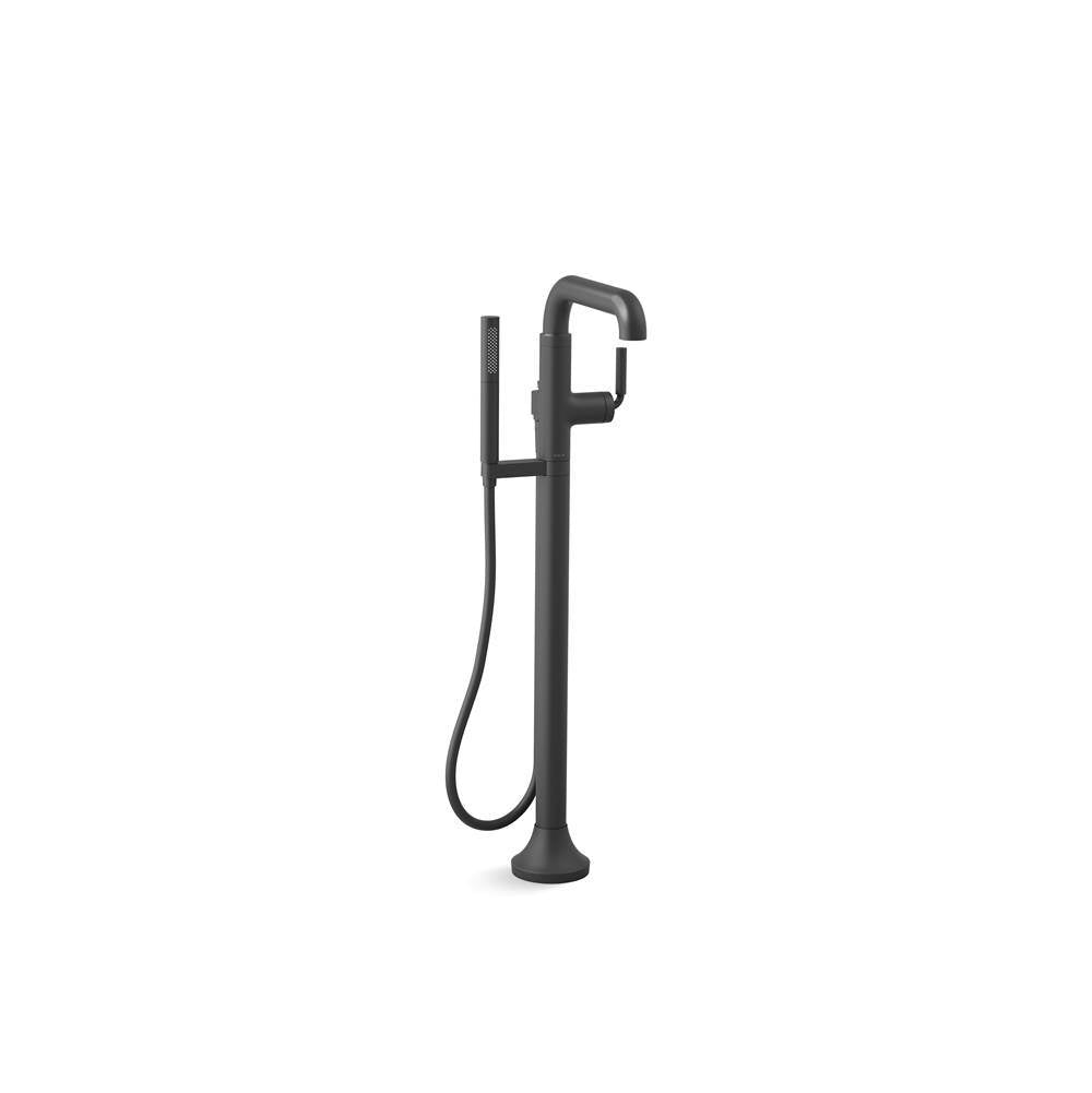 Tone Floor-mount bath filler trim with handshower