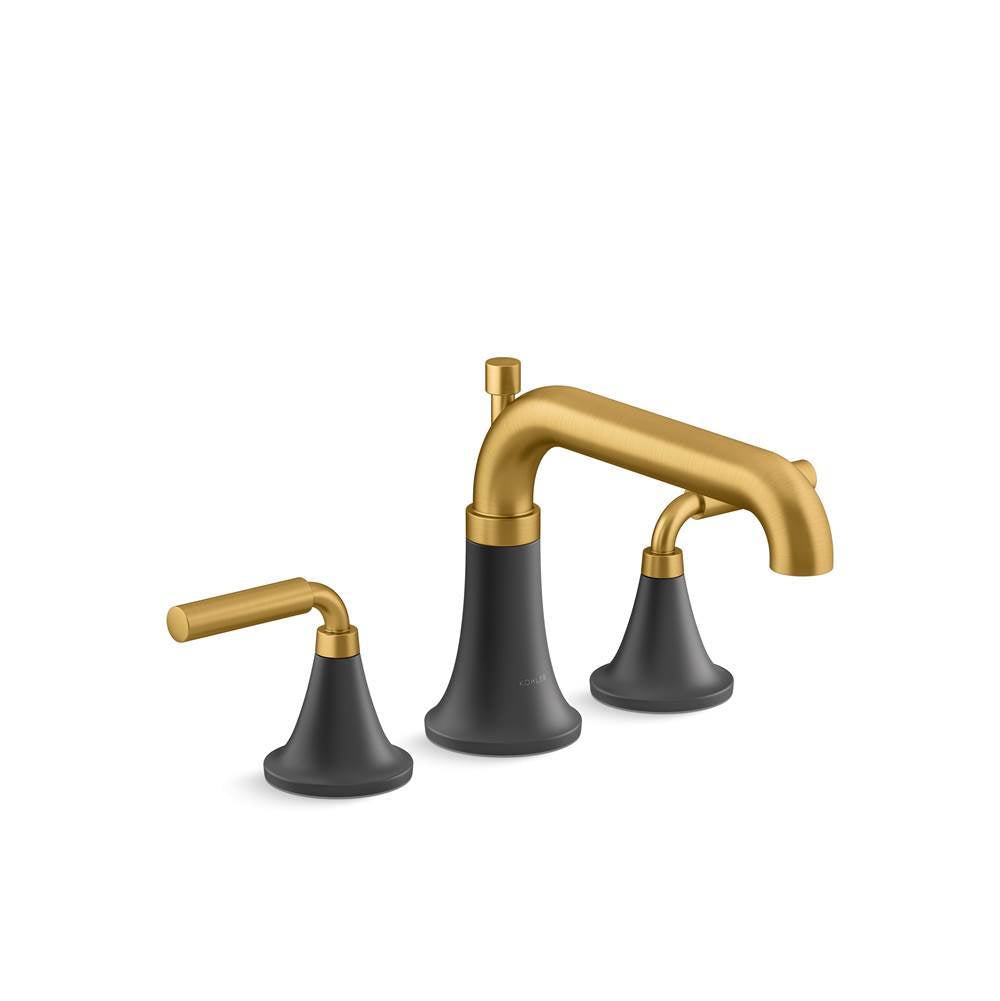 Tone Deck-mount bath faucet trim with diverter