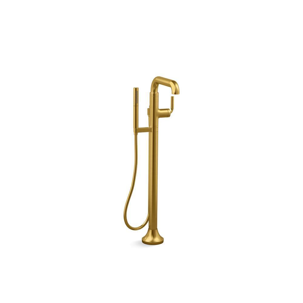 Tone Floor-mount bath filler trim with handshower