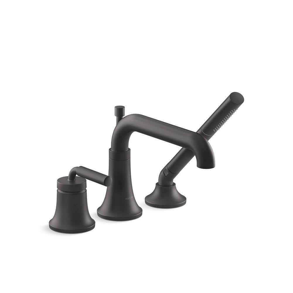 Tone Deck-mount bath faucet with handshower