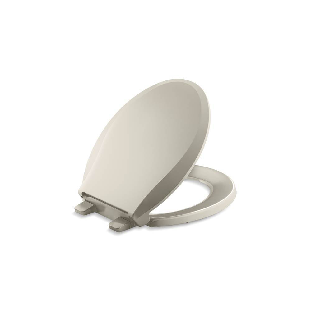 Cachet  ReadyLatch  Quiet-Close round-front toilet seat