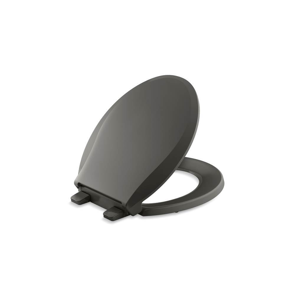 Cachet  ReadyLatch  Quiet-Close round-front toilet seat