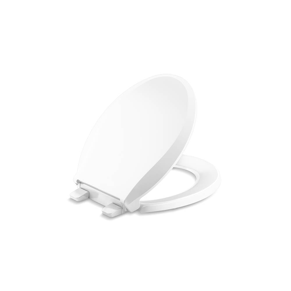Cachet  ReadyLatch  Quiet-Close round-front toilet seat