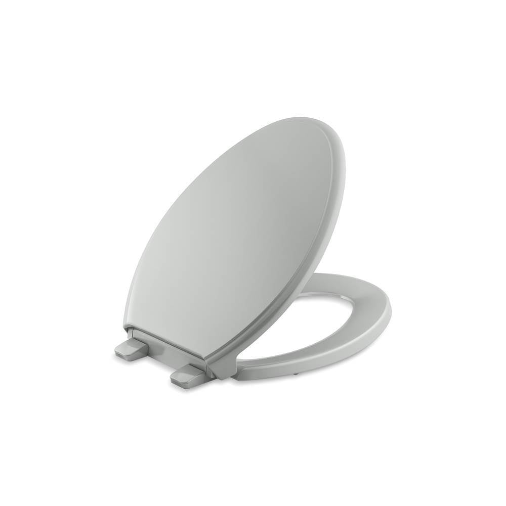 Glenbury ReadyLatch  Quiet-Close elongated toilet seat
