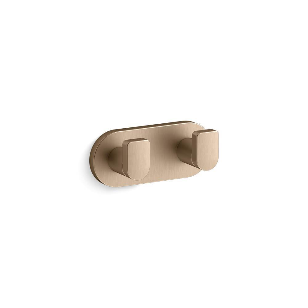 Composed  Double robe hook