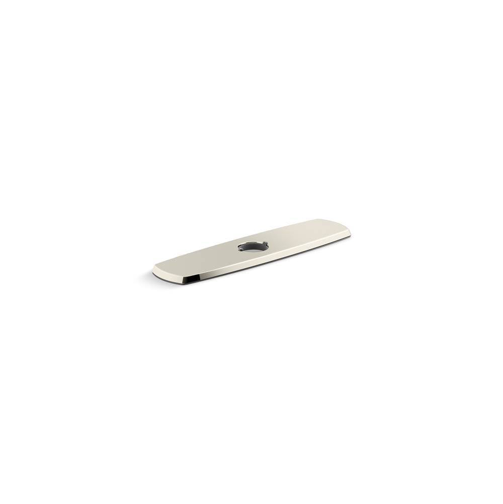 Graze  Three-hole kitchen faucet escutcheon
