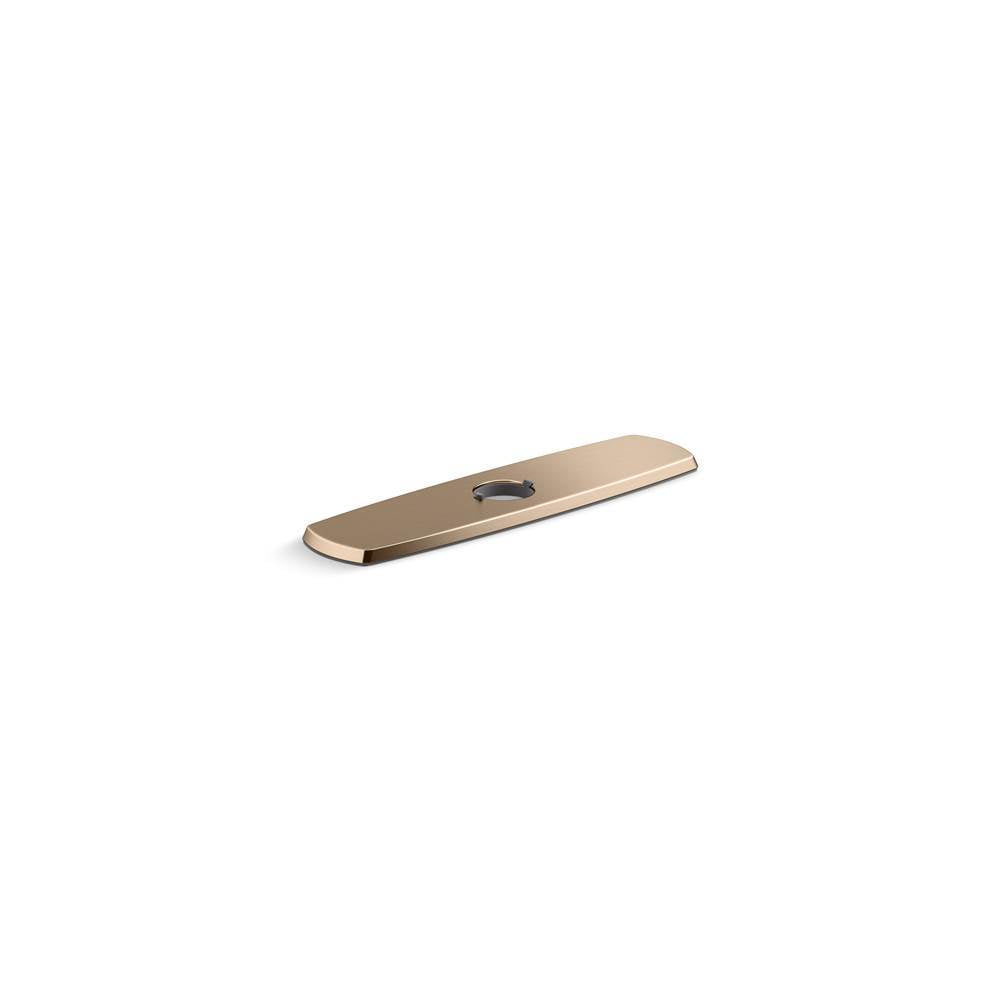 Graze  Three-hole kitchen faucet escutcheon