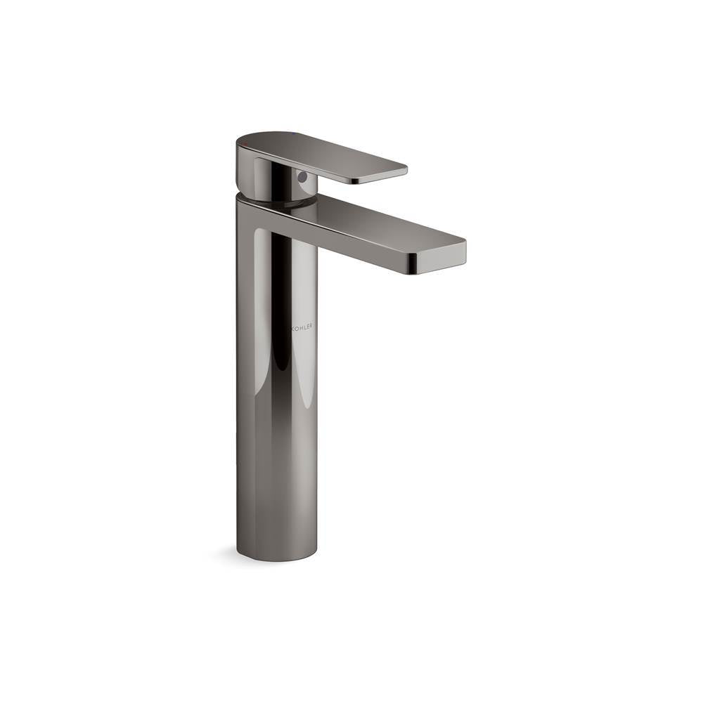 Parallel  Tall single-handle bathroom sink faucet, 0.5 gpm