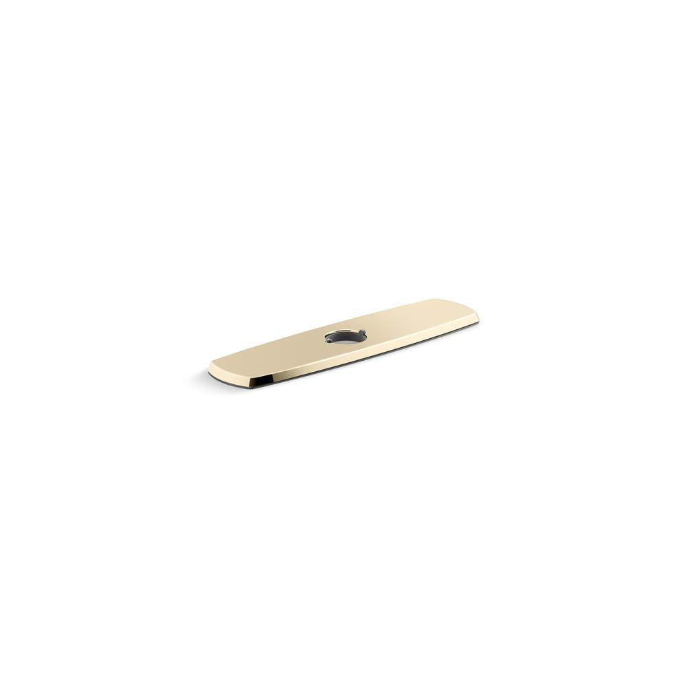 Graze  Three-hole kitchen faucet escutcheon