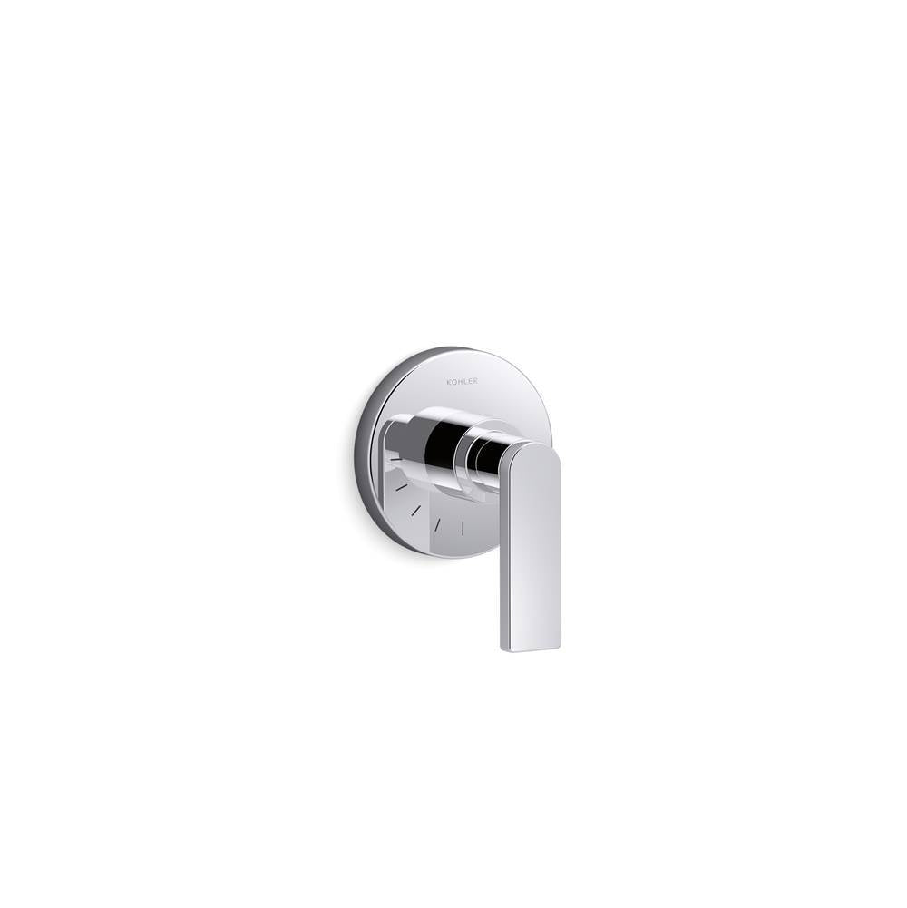 Composed  MasterShower  volume control valve trim with lever handle