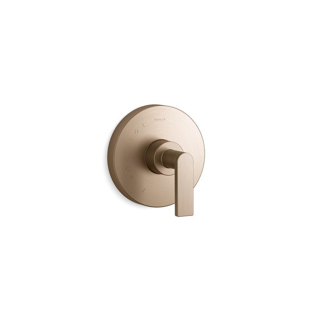 Composed  Rite-Temp  valve trim with lever handle