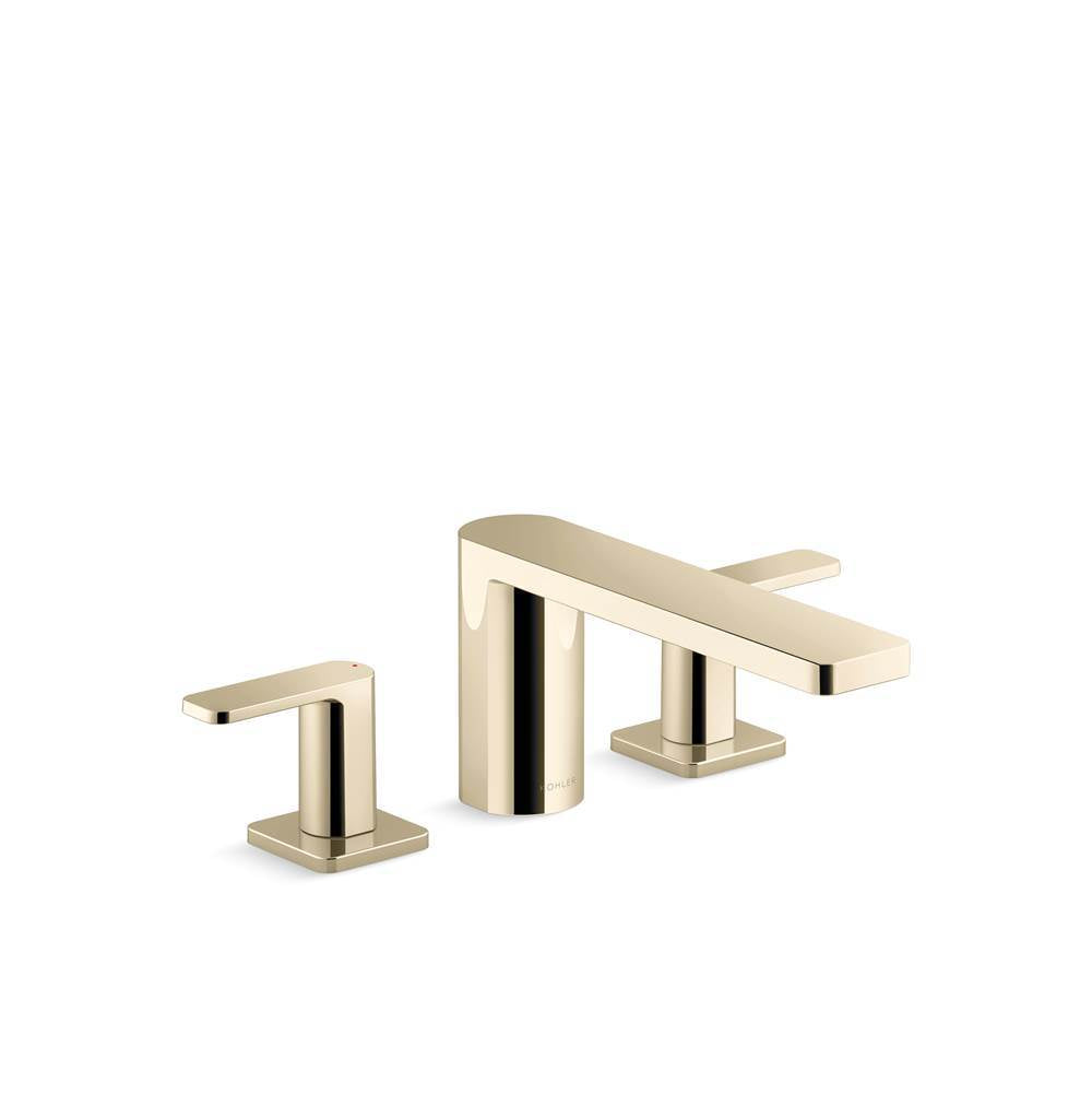 Parallel  Deck-mount bath faucet