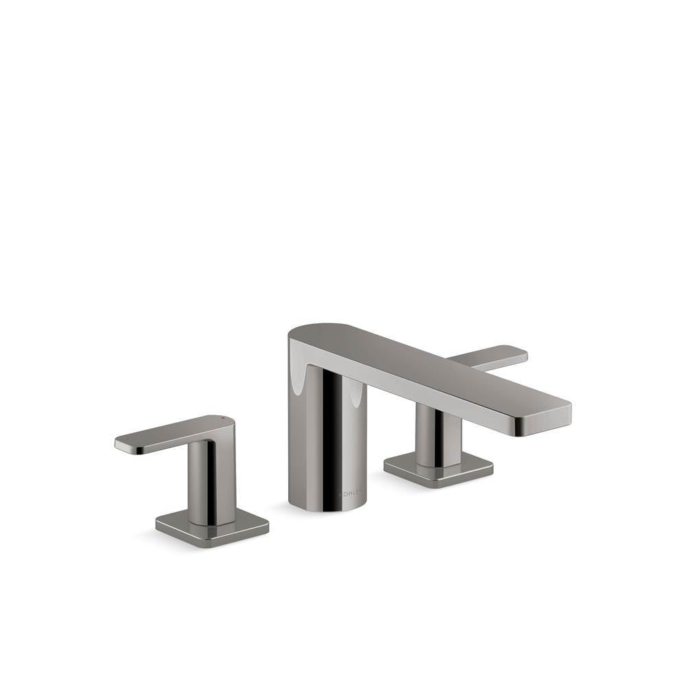 Parallel  Deck-mount bath faucet