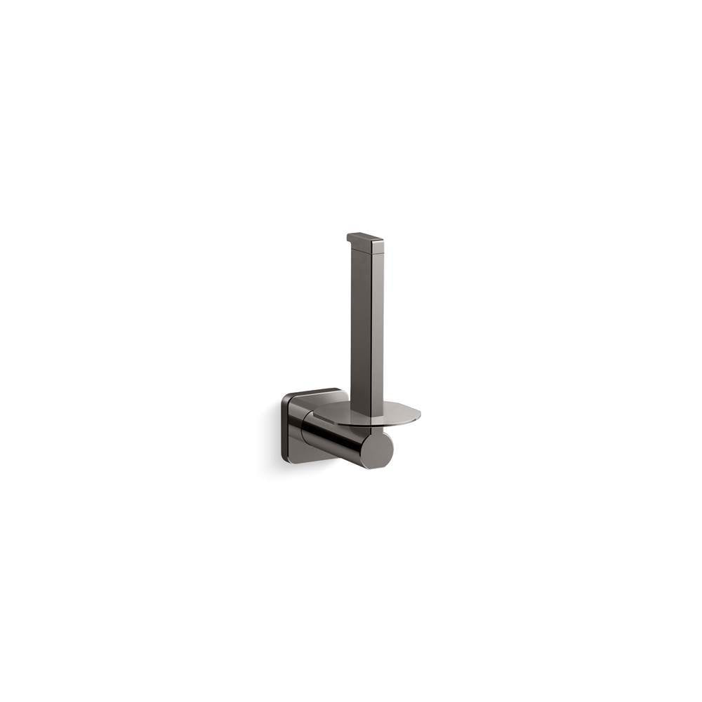 Parallel  Vertical toilet paper holder