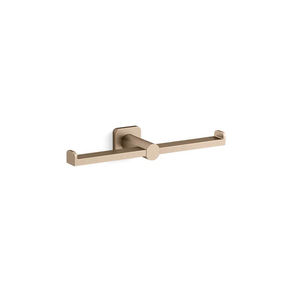Parallel  Double toilet paper holder