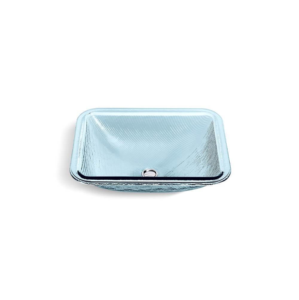 Yepsen  20" rectangular undermount bathroom sink, no overflow