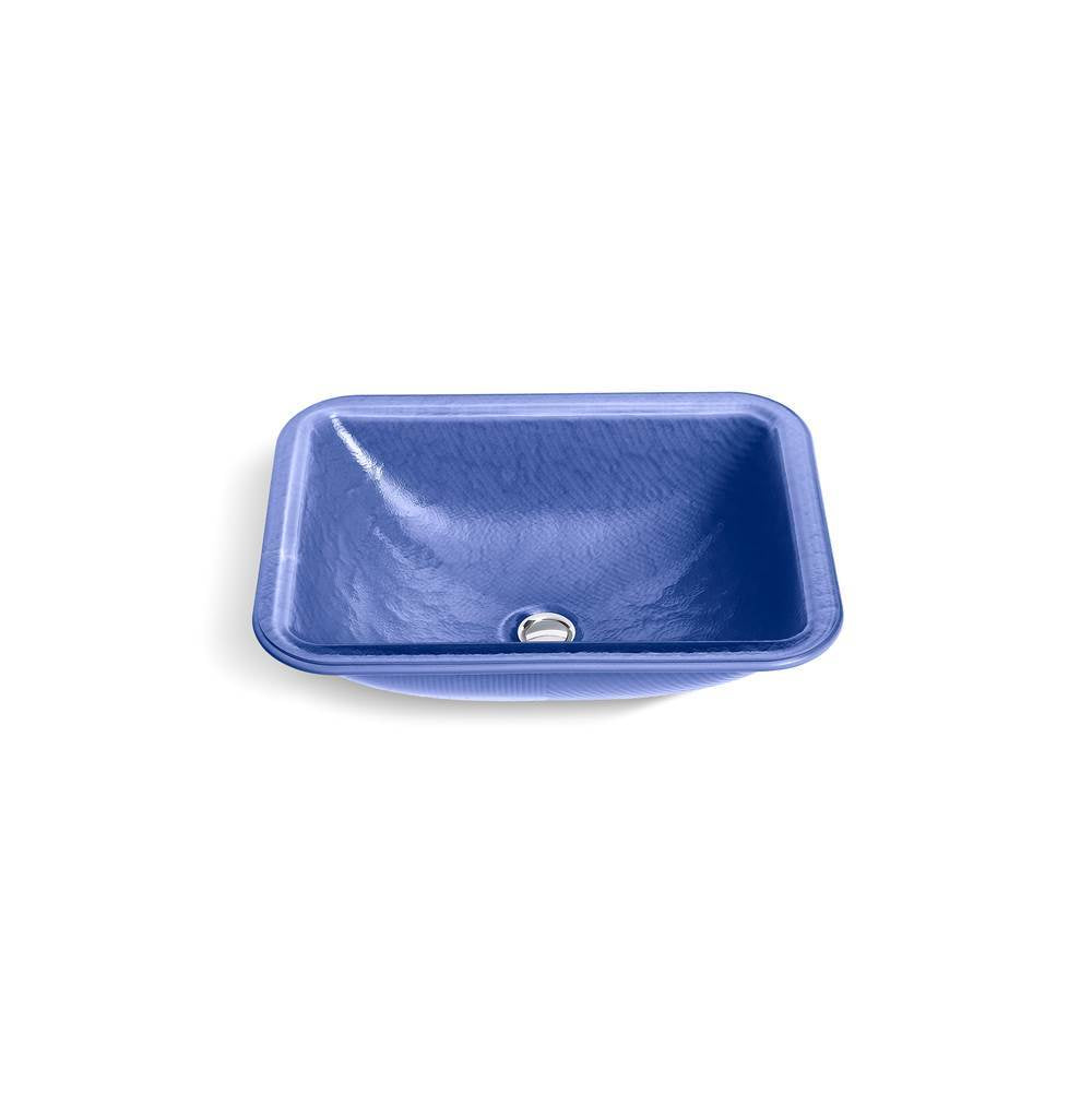 Yepsen  20" rectangular undermount bathroom sink, no overflow
