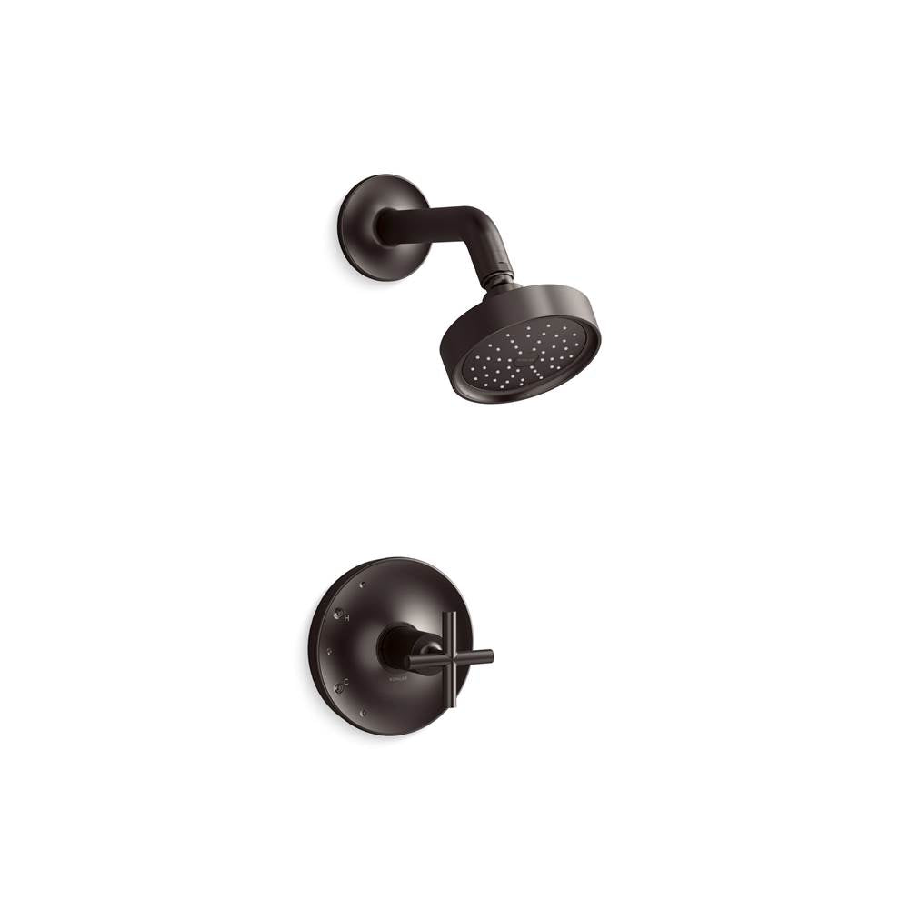 Purist  Rite-Temp  Shower Trim Kit With Cross Handle 1.75 GPM