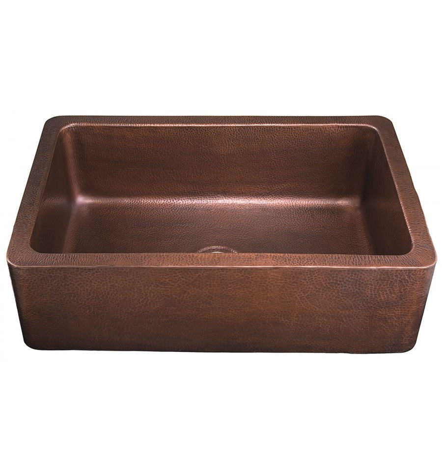 Thompson Traders KSA-3322AH Quiroga Kitchen Sink in Antique Copper
(Hammered)