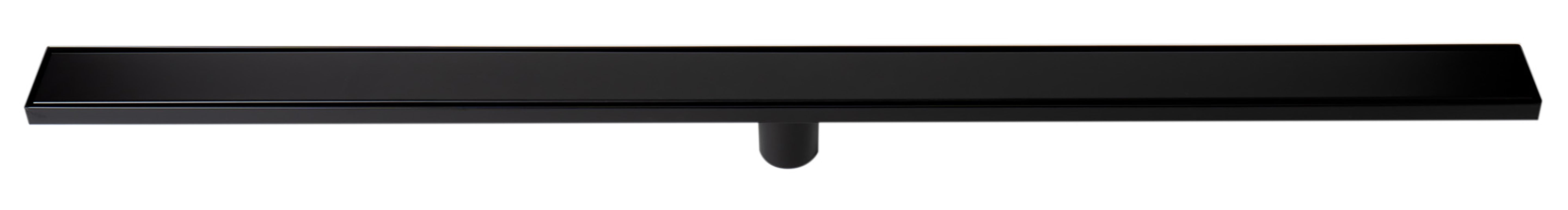 Brushed Stainless Steel Linear Shower Drain With Solid Cover