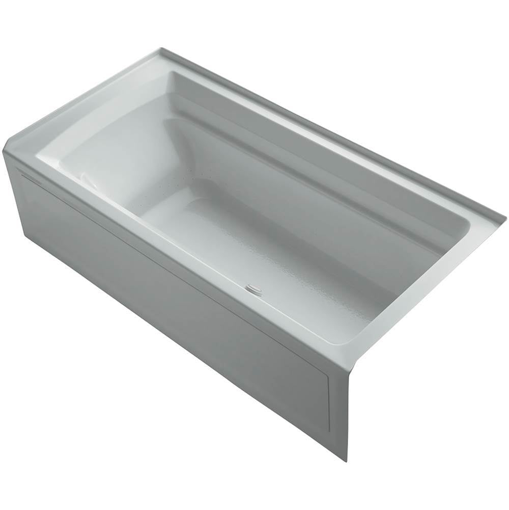Archer  72" x 36" alcove Heated BubbleMassage air bath, right drain