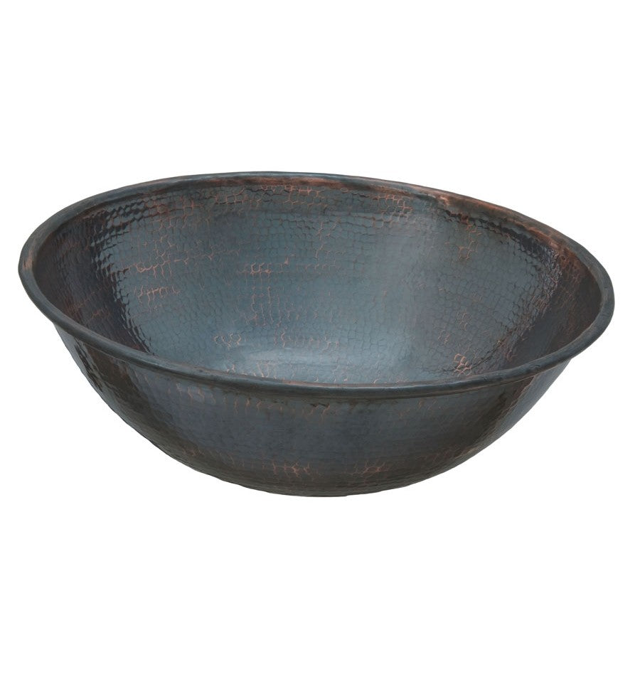 Thompson Traders 2RW/OR-BN Leon Bathroom Sink in Black Nickel
(Hammered)