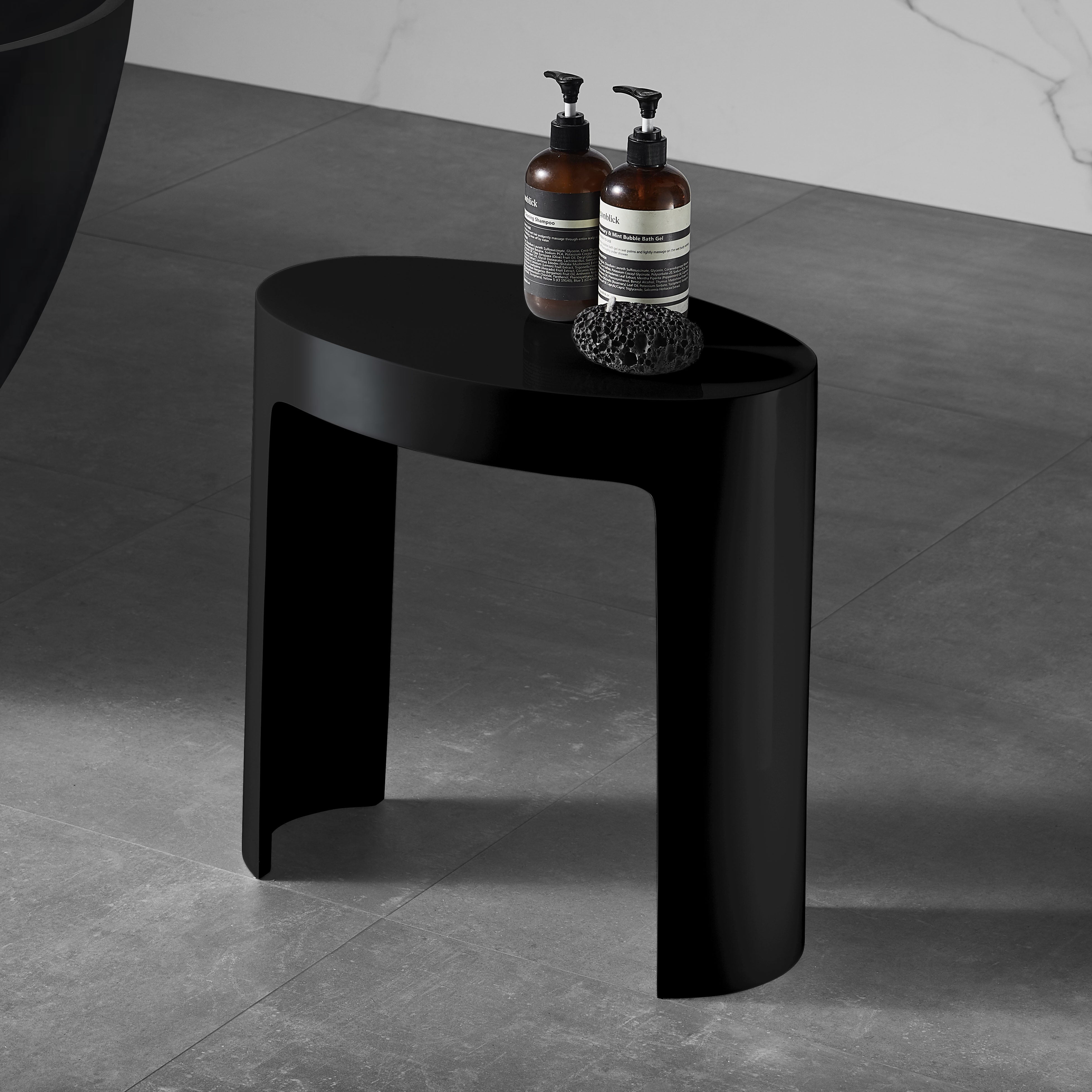 Surface Resin Bathroom / Shower Stool