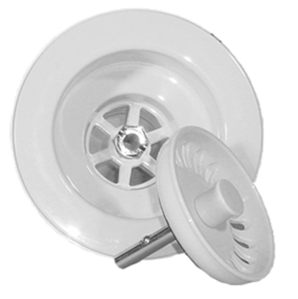 Plastic Molded 3-1/2" Basket Strainer