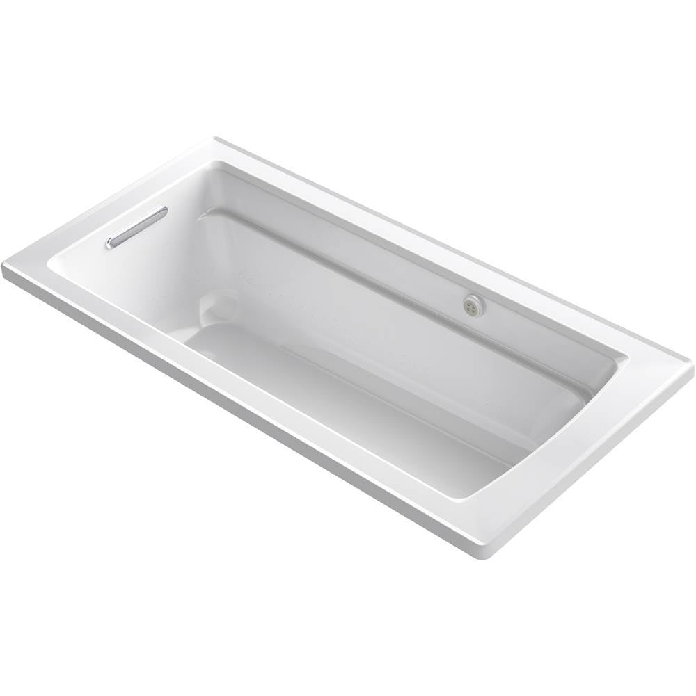 Archer  66" x 32" drop-in Heated BubbleMassage air bath
