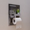 Recessed Toilet Paper Holder Niche