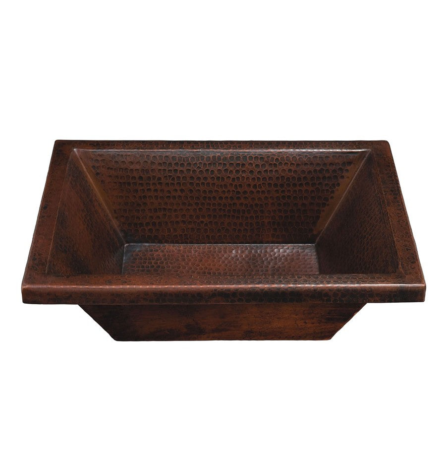 Thompson Traders BPU-1914BC Tonala Bathroom Sink in Aged Copper
(Hammered)