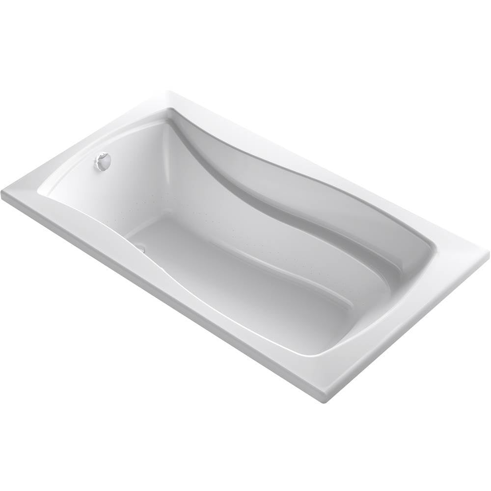 Mariposa  66" x 36" drop-in Heated BubbleMassage air bath