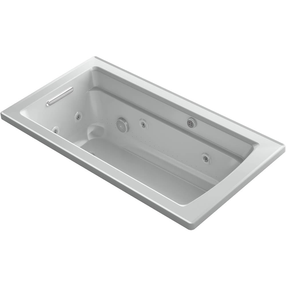 Archer  60" x 32" drop-in Heated BubbleMassage air bath and whirlpool