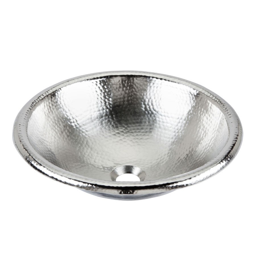 Thompson Traders 2RP-BRN Tacambaro Bathroom Sink in Nickel
(Hammered)