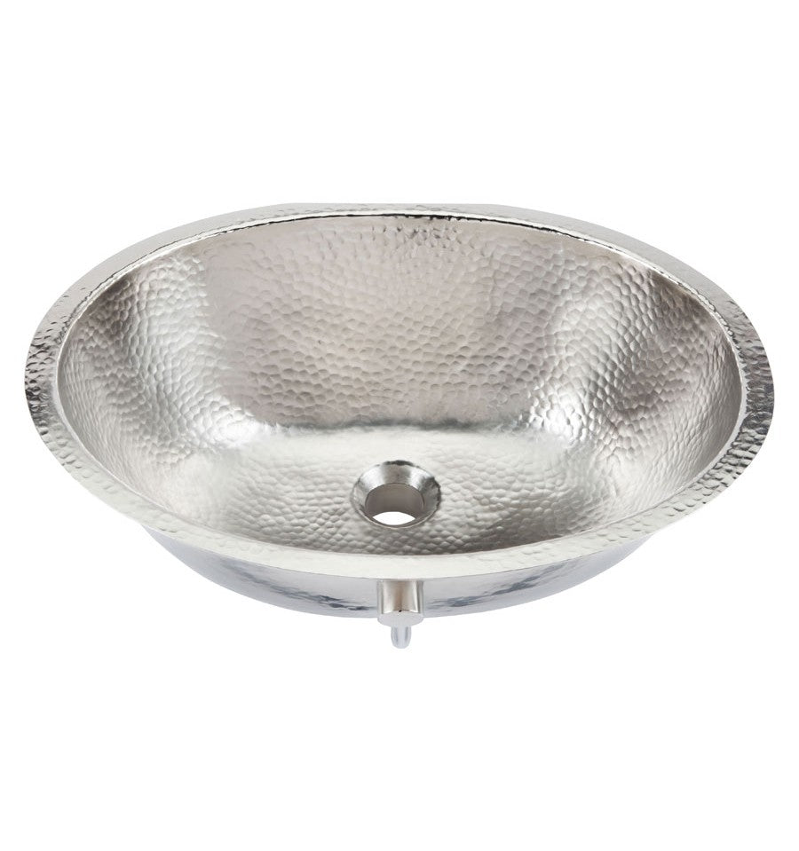 Thompson Traders BOU-1915BRN Uruapan Bathroom Sink in Nickel
(Hammered)